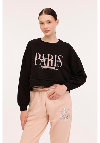 Kinetix Wl Marley 16bt133 4pr Siyah Kadın Sweatshirt 000000000101814121 Siyah