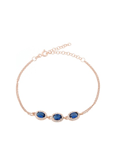 Glorria Gümüş Anturaj Oval Bileklik N11.12824