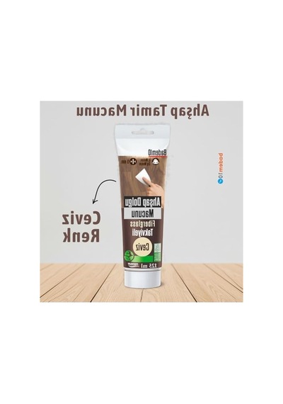 Ceviz Renk Ahşap Parke Tamir Macunu, 125 Ml Kullanıma Hazır