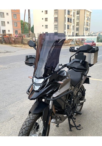 Motocam Sym Nht 200 Ön Cam 2023-2026 Model 50cm Siyah Renkli 4mm