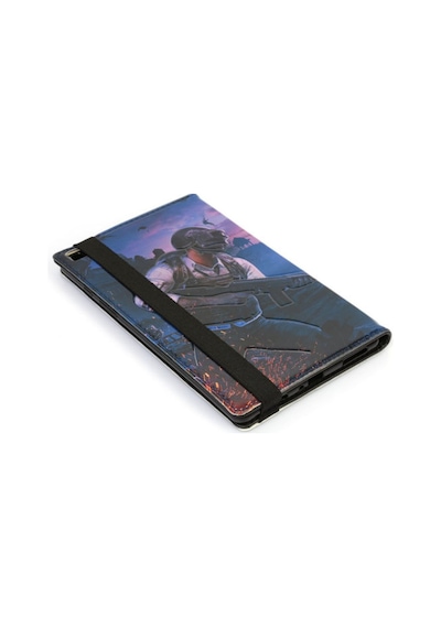 Ipad Mini 5 Uyumlu Kılıf 2019 A2133 A2124 A2125 A2126 Kabartma Kılıf + Ekran Koruyucu + Kalem Kapaklı Kılıf