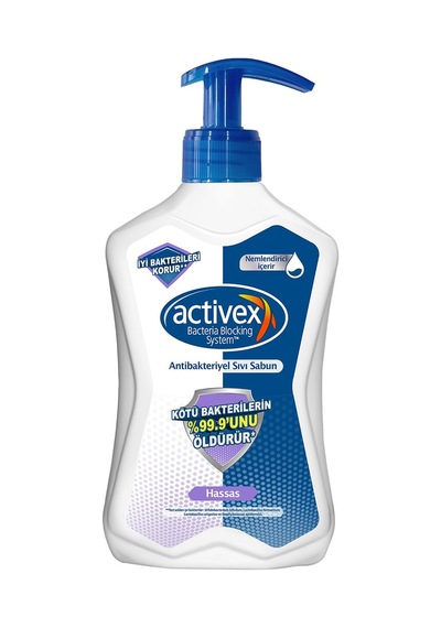 Activex Hassas İyi Bakım Sıvı Sabun 500 Ml 8'li Avantaj Paketi Mıchu