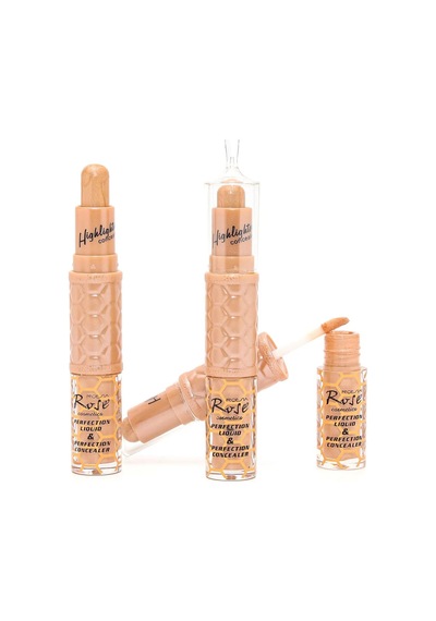 Rose Çift Taraflı Aydınlatıcı Stick Higlighter 02