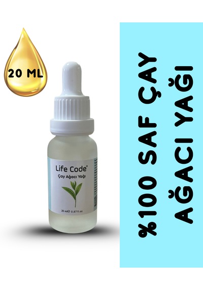 %100 Saf Çay Ağacı Yağı 20 Ml