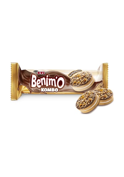 Benim O Kombo Kremalı Bisküvi 96 G X 18 Adet