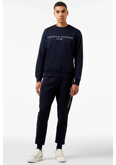 Tommy Hilfiger Basıc Branded Sweatpants Erkek Mavi Eşofman Altı Mw0mw08388dw5 Mavi