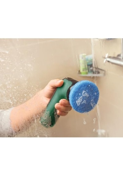 Elektrikli Temizleme Fırçası Universalbrush İçin Mikrofiber Çizmez Ped Karton Pakette 3 Adet 0
