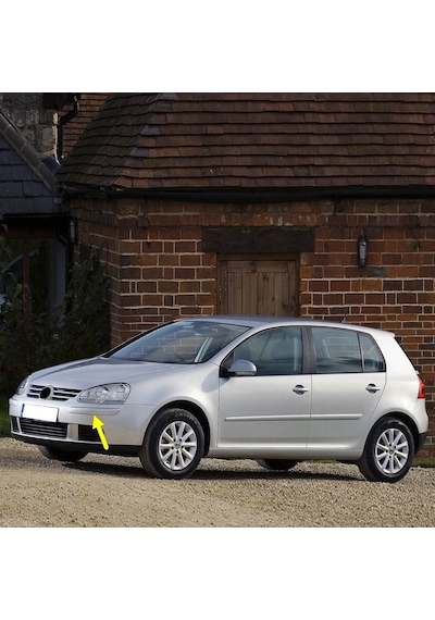 Vw Golf 5 04-08 Ön Tampon Sol Köşe Bandı Plastik Çıta 1k0807655a