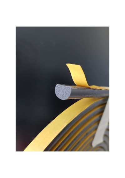 Atlastek Metal 5x10 MM/25 MT Kapı Pencere Fitil Conta Bant