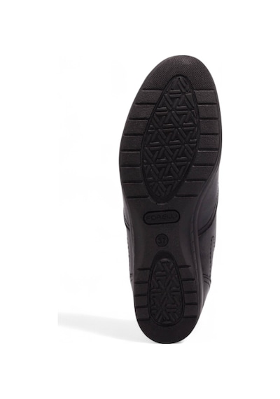 Forelli Funda 57610 Deri Comfort Kadın Ayakkabı Siyah