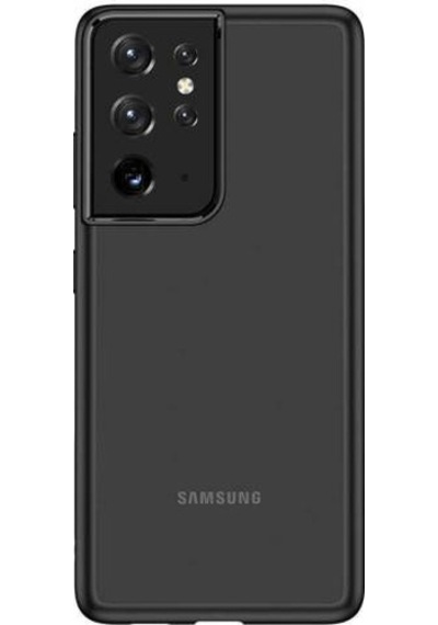 Galaxy Uyumlu S21 Ultra İnce Kılıf Şeffaf Kamera Korumalı