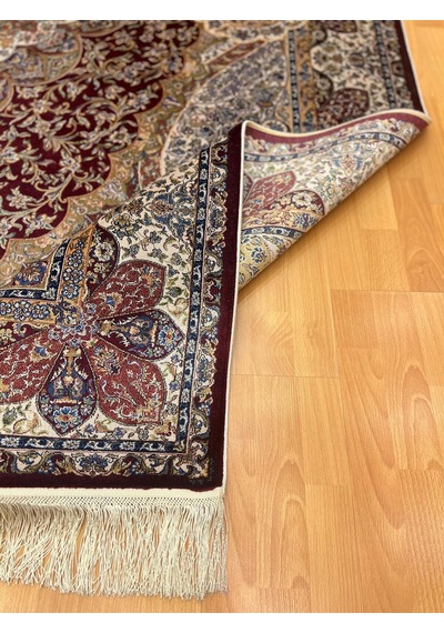 Şemse Desenli 200 X 300 İpek Halı Çok Renkli