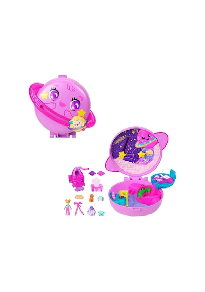 Polly Pocket Ve Maceraları Kompakt Oyun Seti Planet Polly Jfg56-jcb18