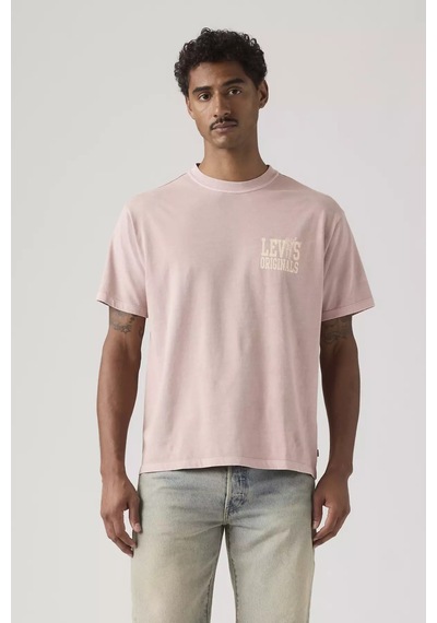Levi's Erkek Grafik Desenli Vintage Kesim Tişört - A9440-0020 Pembe
