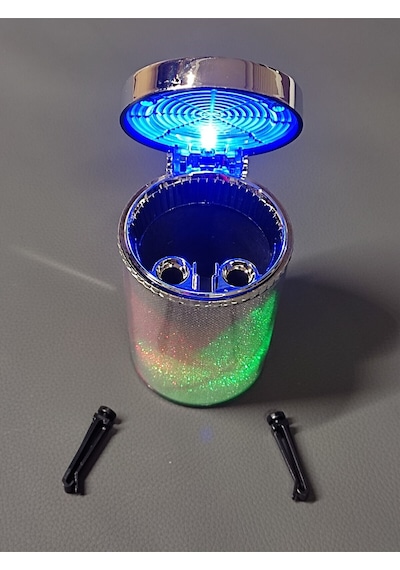 Swm G05 Pro Premıum Dct Araca Uygun Rgb 7 Renkli Led Işıklı Araç İçi Küllük