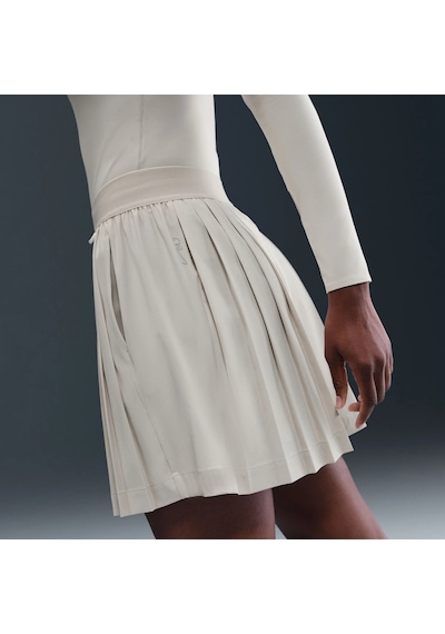 Nike 24.7 Perfectstretch Dri-fıt Pleated Short Kadın Şort-sportxstore Bej