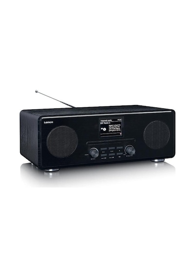 Lenco DIR-261 Internet Radyo Dab + CD Bluetooth Kumandalı FM Radyo Siyah
