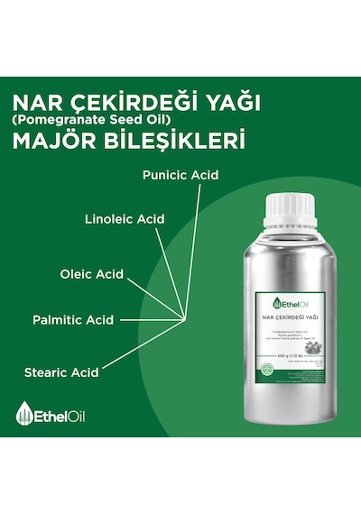 Etheloil Nar Çekirdeği Sabit Yağı 500 G