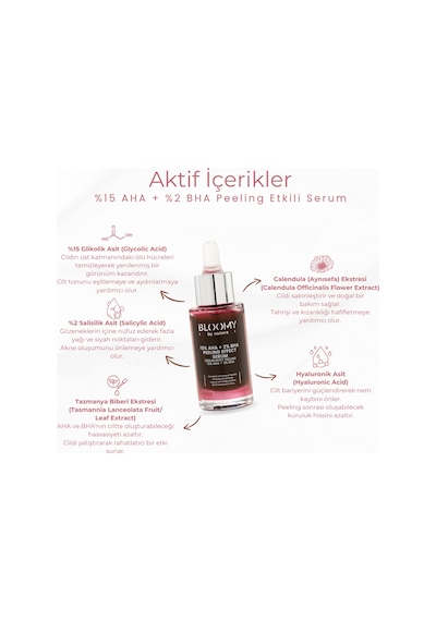%15 Aha+%2 Bha Peeling Etkili Serum