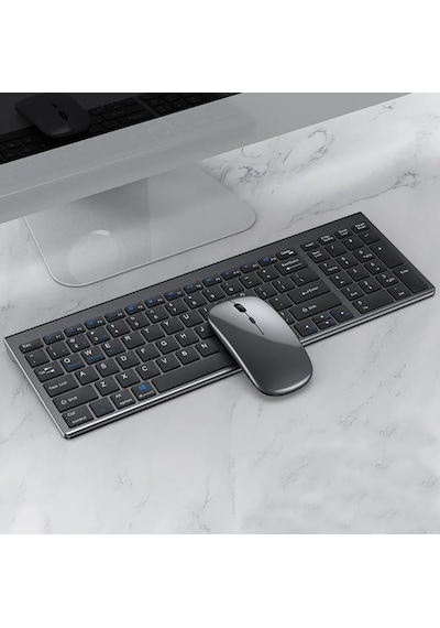 Coverzone Onezero ZR609 Bluetooth Kablosuz Klavye Mouse Set