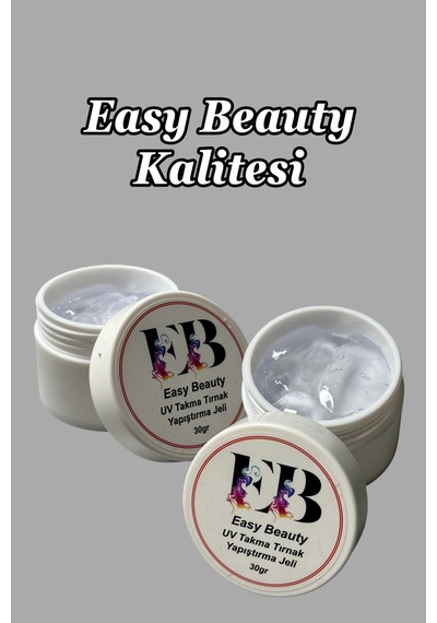 Takma Tırnak Yapıştırıcı Jel 30ml Hamur Jel Büyük Boy Yapıştırma Jeli Ele Yapışmaz 30ml