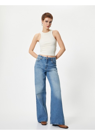 Koton Basic Halter Yaka Atlet Ribanalı Pamuklu Bej 4sal30065ık 4SAL30065IK050 Koton Basic Halter Yaka Atlet Ribanalı Pamuklu Bej 4sal30065ık 4SAL30065IK050