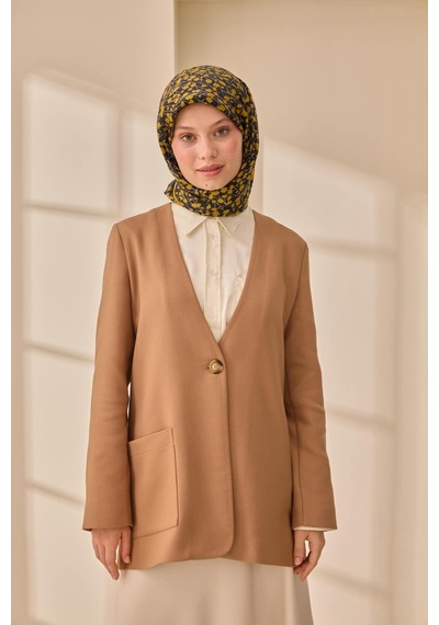 Silk Home Aura Eşarp 140005-01 Koyu Lacivert, Asit, Beyaz