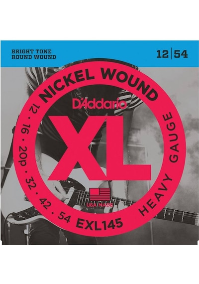 D'addario Exl145 Elektro Gitar Teli 12-54