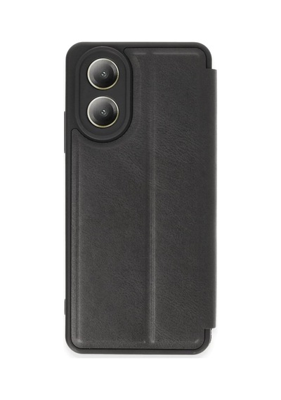 Oppo A38 Uyumlu Kılıf Flip Cover - Siyah