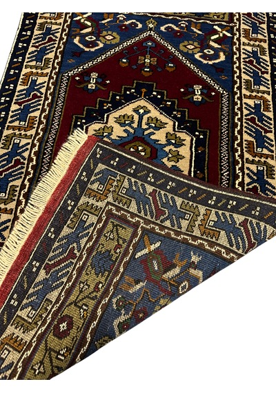 El Dokuma Sıfır Yahyalı Halısı 78x130 Kök Boya Yün Küçük Halı El Dokuma Sıfır Yahyalı Halısı 78x130 Kök Boya Yün Küçük Halı
