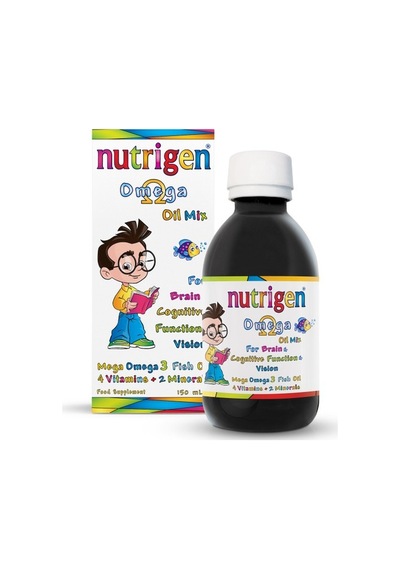 Nutrigen Omega Şurup 150 Ml Çilek 200Ml
