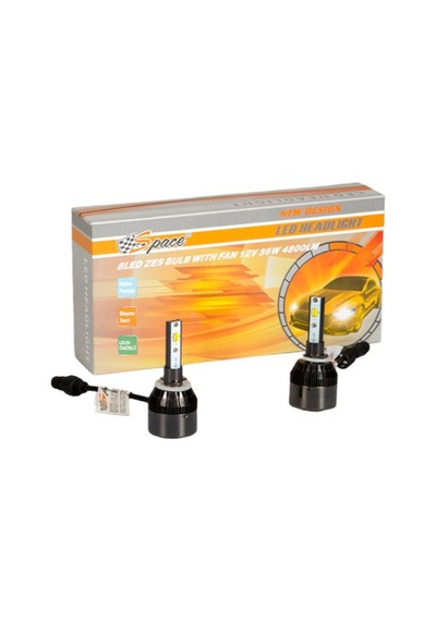 Space Space Led Far Ampulü Çift Renk Sarı/beyaz H27-36w-4800lm-12v / Laam493-1 O A02731