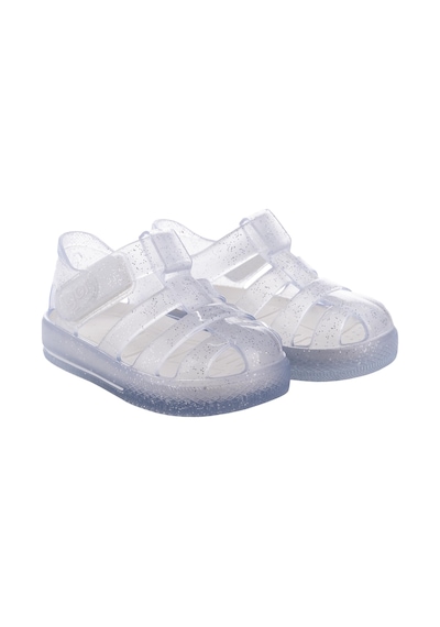 İgor Star Glitter Kız Çocuk Sandalet S10265-209 - Simli Beyaz