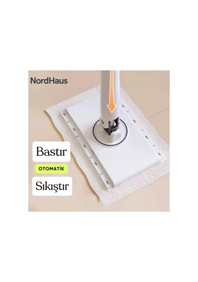 One Click Mop Camlar İçin Tüm Bezleri Kendi Alabilen Otomatik Mop Kullan At Bezler Için