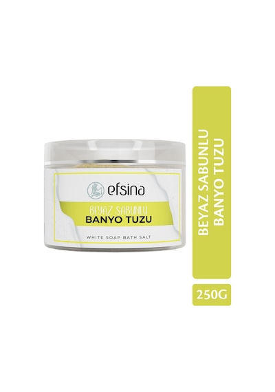 Efsina Beyaz Sabunlu Ayak ve Vücut Bakım Banyo Tuzu 250 G