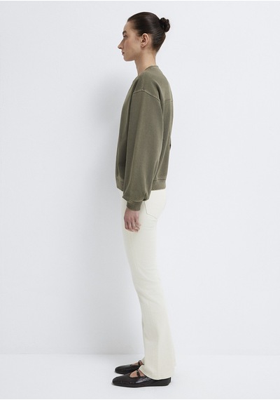 Mavi - Bisiklet Yaka Haki Sweatshirt 1s10475-80769 Haki