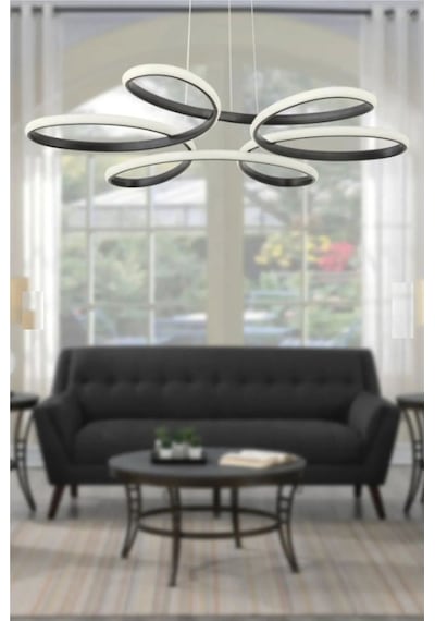Papatya Model Sarkıt Modern Led Beyaz Işık Ultra Power,