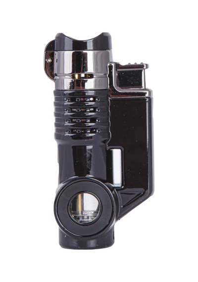 Parmida 3 Torch Pürmüz Siyah Puro Çakmağı - Tr9152