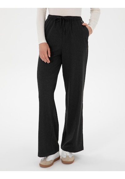 Pierre Cardin Kadın Antrasit Pantolon Kanvas-chino 50313262-vr006 Antrasit
