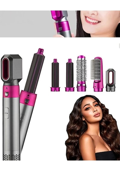 5 Başlıklı Hot Air Styler Saç Şekillendirme Seti