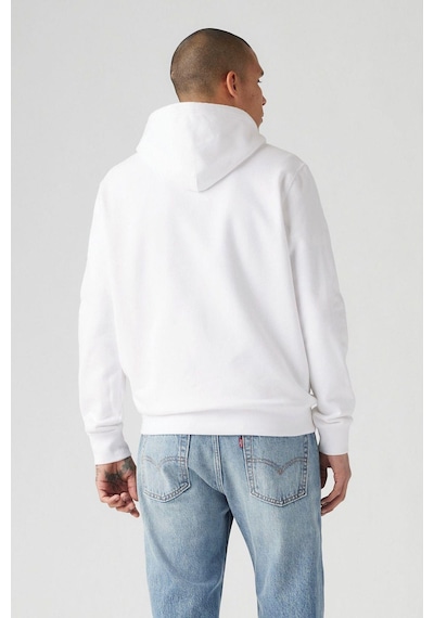 Levi's Kapüşon Yaka Beyaz Erkek Sweatshirt A2410-0010-5116 Beyaz
