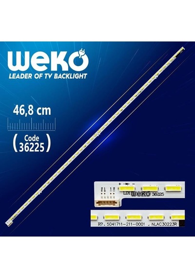 Nlac30223r 3040260-058-1361 48 Ledli 46.8 Cm Tv Led Bar Tvnizi Açıp İçindeki Led Barla Birebir Aynısı Olduğunu Görmeden Almayınız. Sonrasında İade Almamaktayız.
