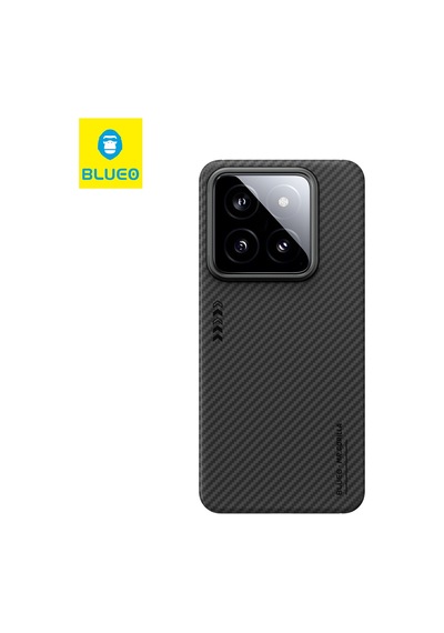 Blueo Xiaomi 13 Pro Uyumlu Punk Armor Aramid Fiber Anti-drop Case