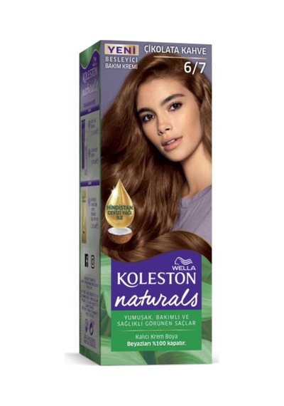 Koleston Naturals Saç Boyası 6/7 Çikolata Kahve (540961495)