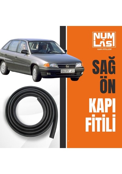 Opel Astra F Hatcback 1991-2002 Sağ Ön Kapı Fitili-a Kalite-numlas-nm6786