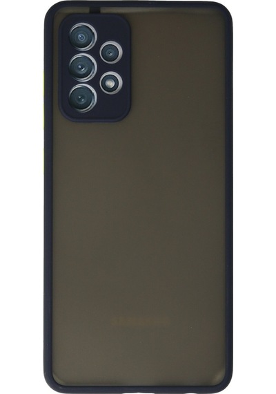 Samsung Galaxy  Uyumlu,  A72 Kılıf Montreal Silikon Kapak - Lacivert