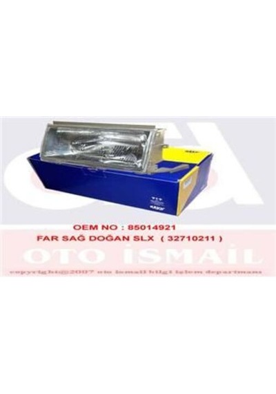 Mako 32710211 Far Sağ Doğan Sl21100099 85014919