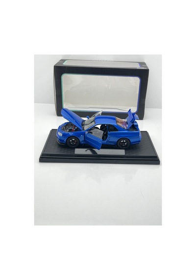 Nissan Skyline Gt-r 1/24 Çok Renkli