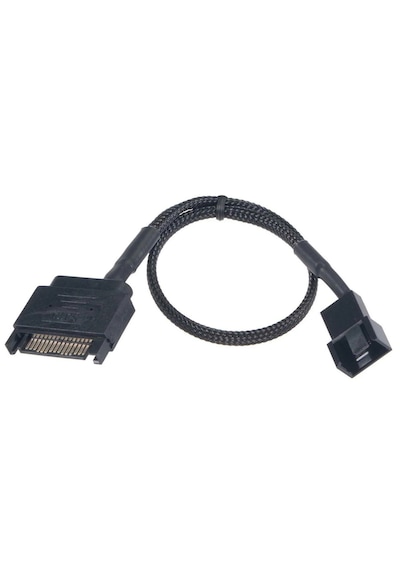 Sata Power Erkek To 1 Port 2 Pin Erkek Fan Besleme Güç Kablosu