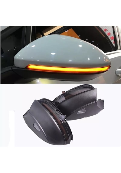 Vw Jetta Mk6 Kayar Dinamik Ayna Led Sinyal 2011 - 2018